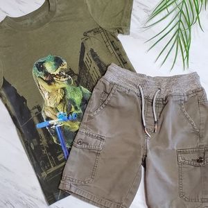 Boys Graphic Tee and short set